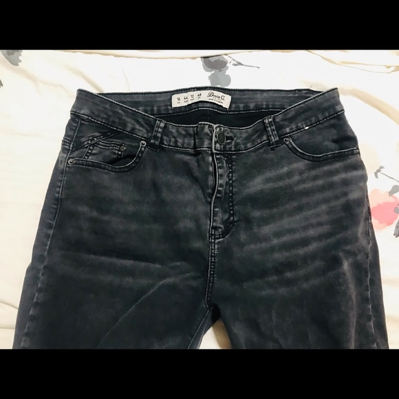 Black wash jeans size 12 - Picture 4 of 6